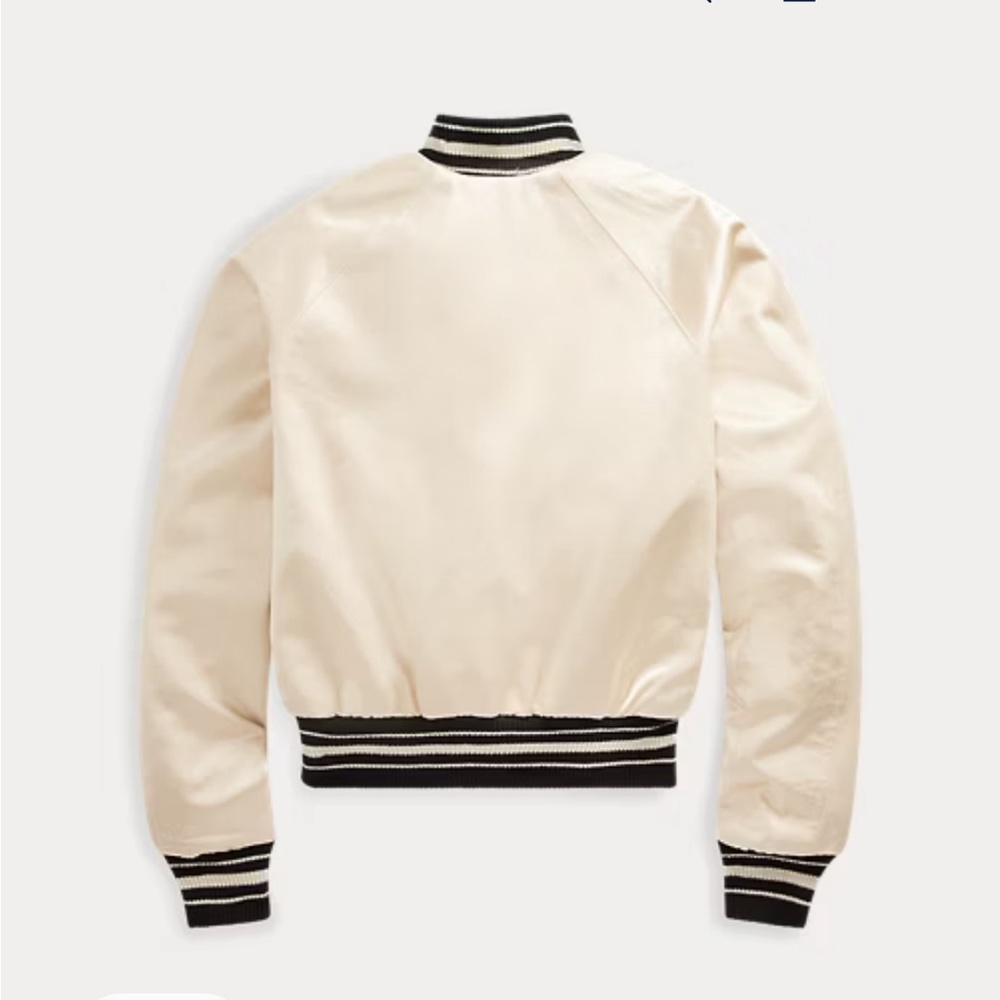 Ralph Lauren RRL Silk Bomber Jacket - Picture 3 of 14